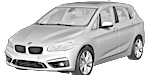 BMW F45 B2655 Fault Code